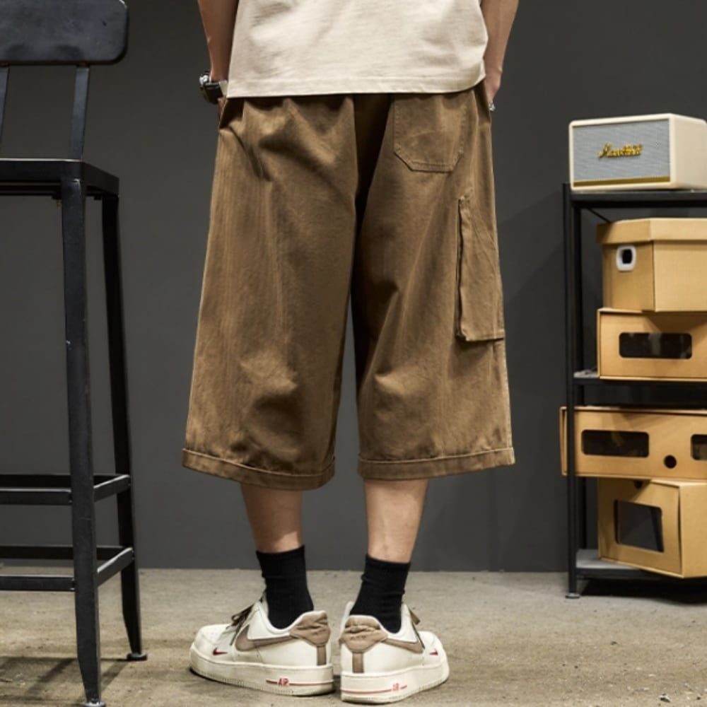 クロップドルーズパンツ HL2571