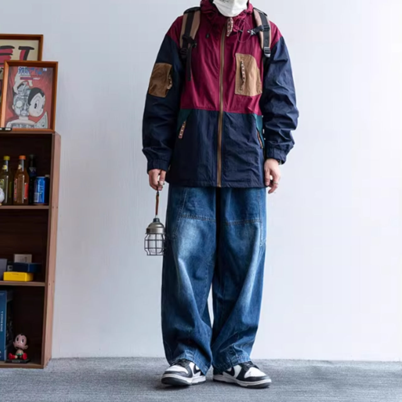 Multicolor Mountain Jacket D0061