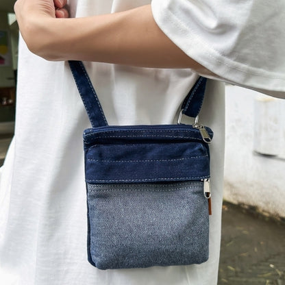 Denim Mini Shoulder Bag D0038