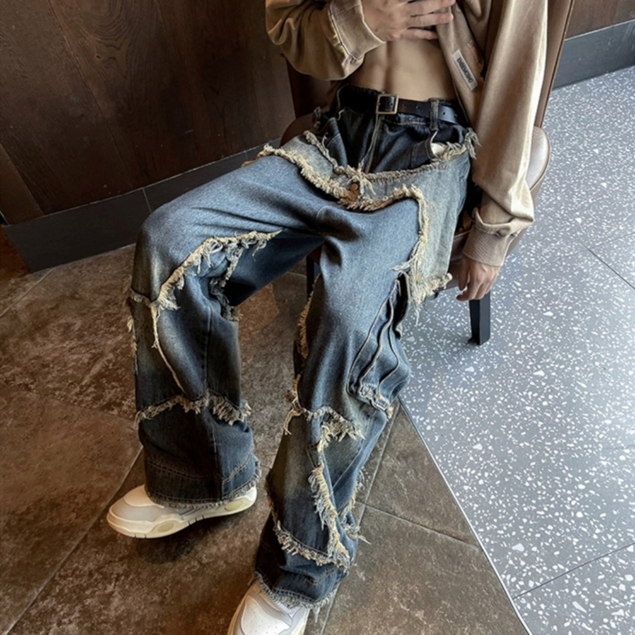 Star Design Denim Jeans D0055