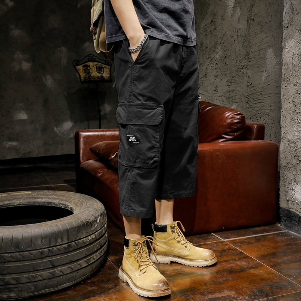 Cropped casual pants HL2568