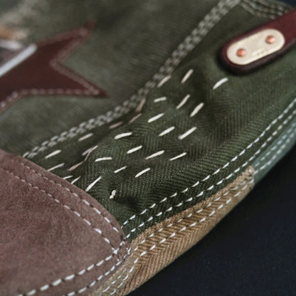 Star Motif Shoulder Bag D0037