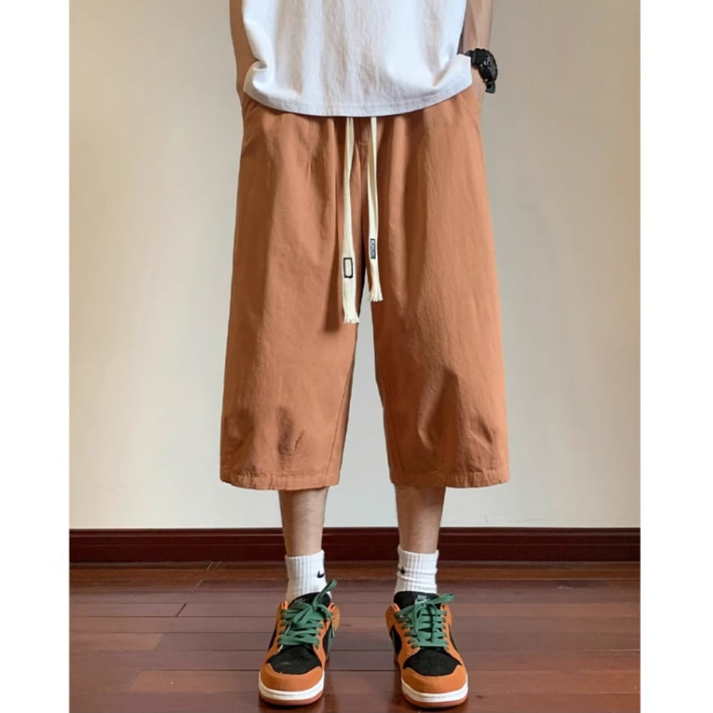 Cropped relaxed pants HL2565