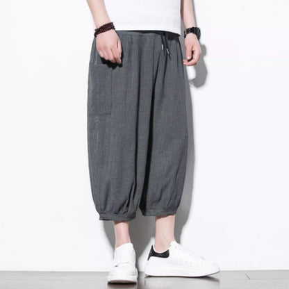 Cropped loose pants HL2566