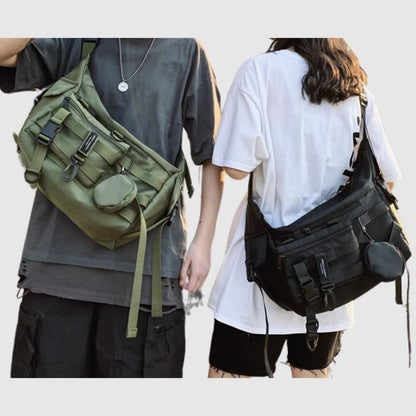 Multifunctional messenger shoulder bag HL2525
