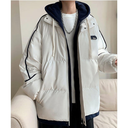 Faux layered casual jacket HL2294