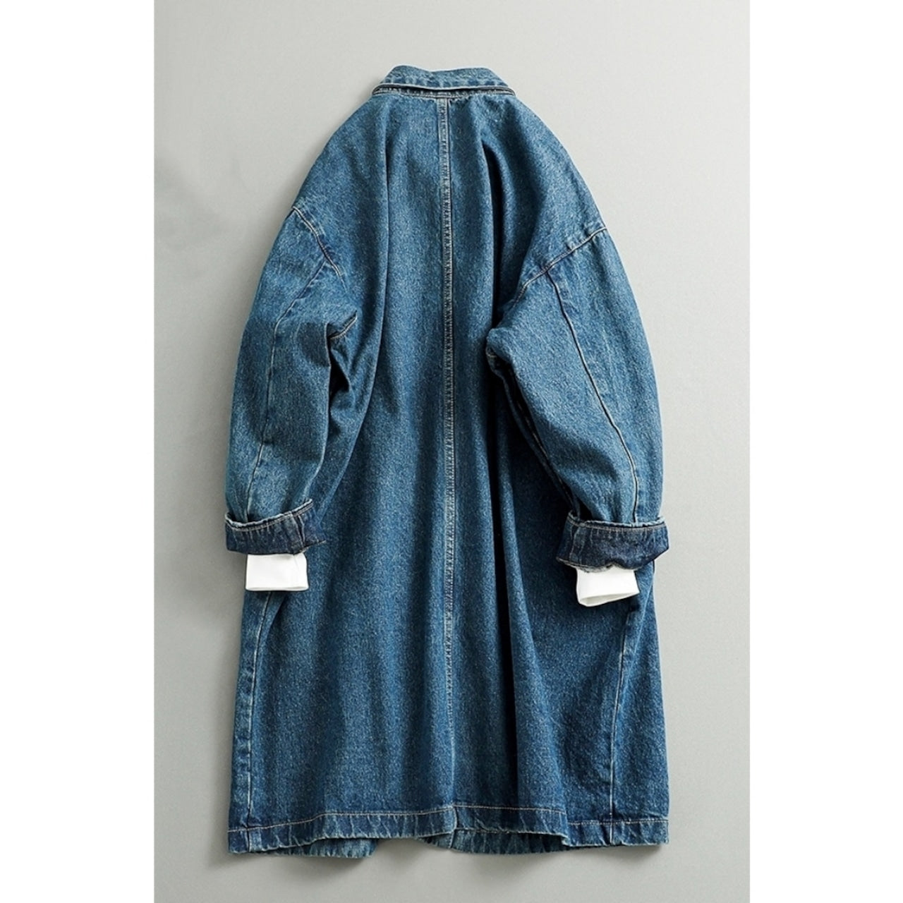 Denim Midi Coat D0059