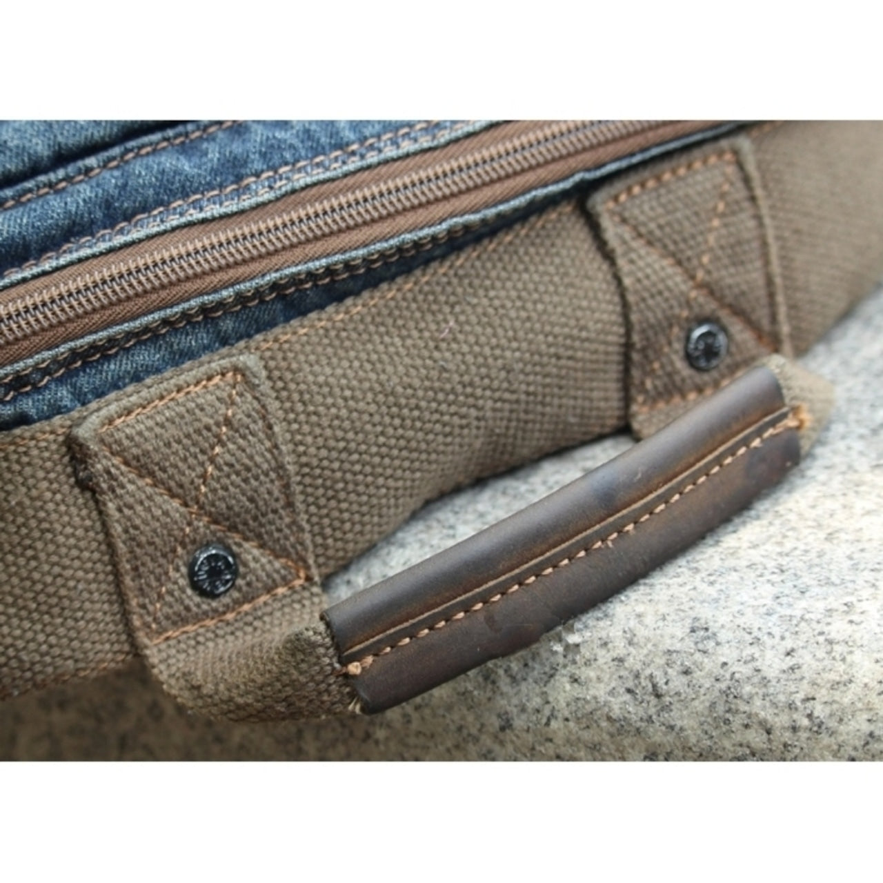 Retro Denim Backpack D0024