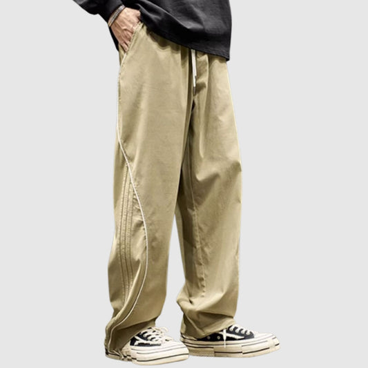 Loose casual straight pants HL1845