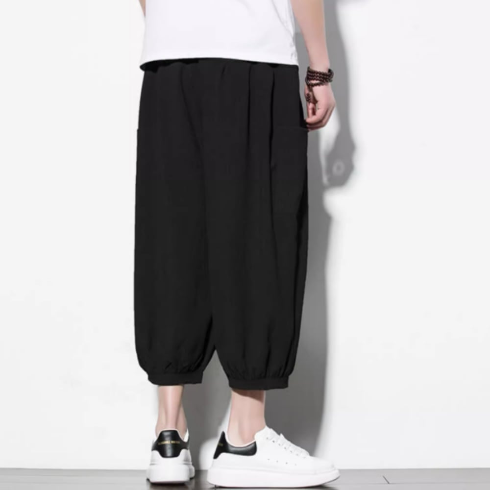 Cropped loose pants HL2566