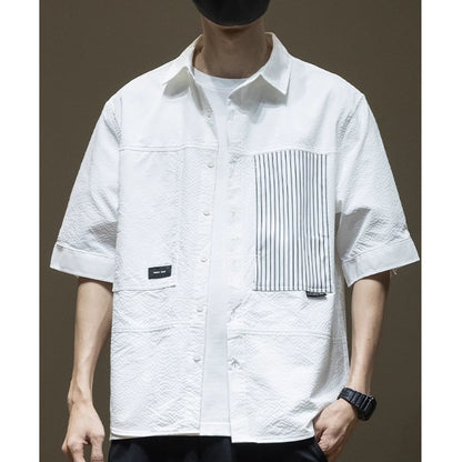 Short sleeve simple shirt HL2015