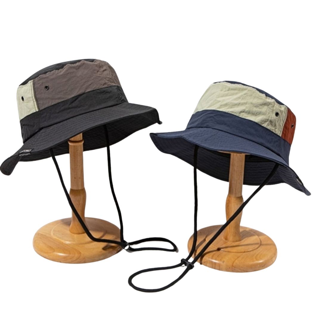 Contrast color safari hat HL1623