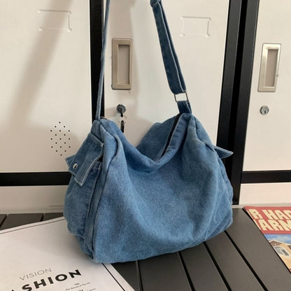 Denim messenger bag HL2614