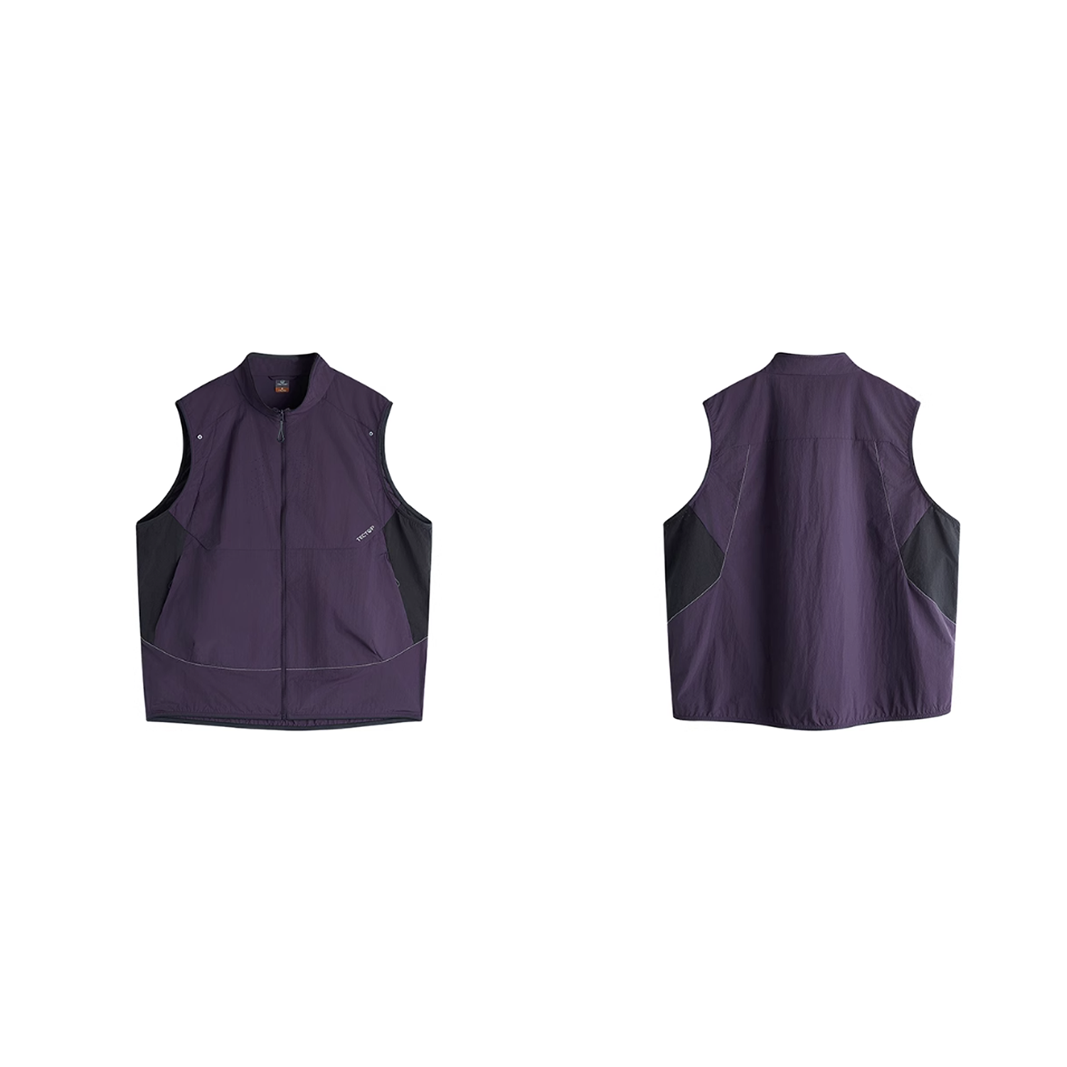 ジャケット・アウター CTHY REBUILDING STANDCOLLAR VEST ジャケット・アウター CTHY REBUILDING STANDCOLLAR VEST CTHY