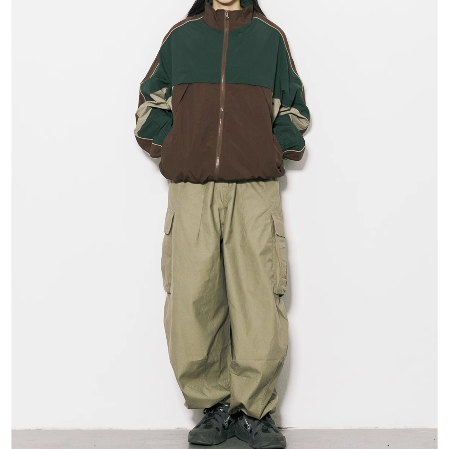 Contrast color jacket HS1015