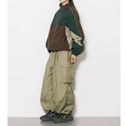 Contrast color jacket HS1015