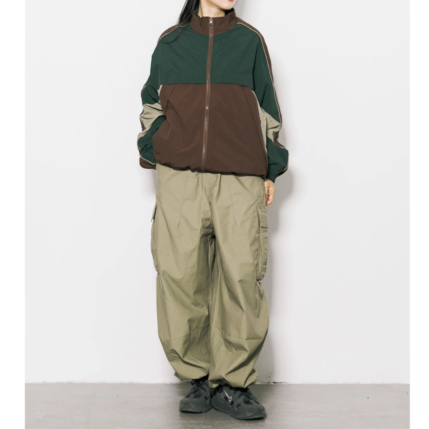 Contrast color jacket HS1015
