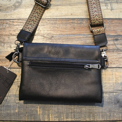 Wide strap shoulder bag HL2607