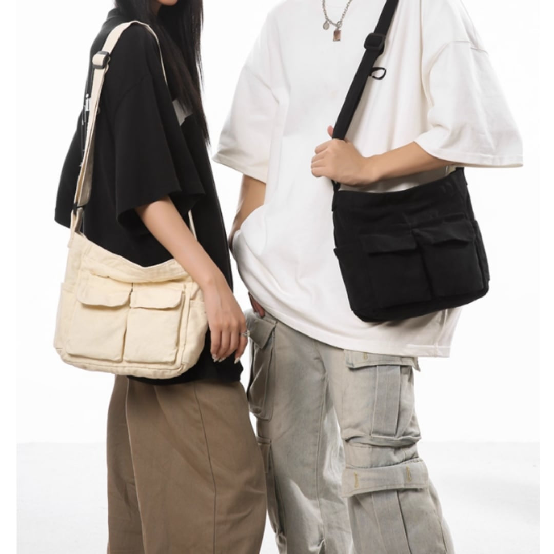 Canvas shoulder bag HL2587