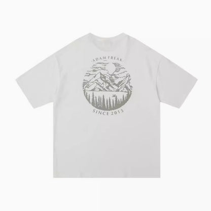 Back print T-shirt HL2538