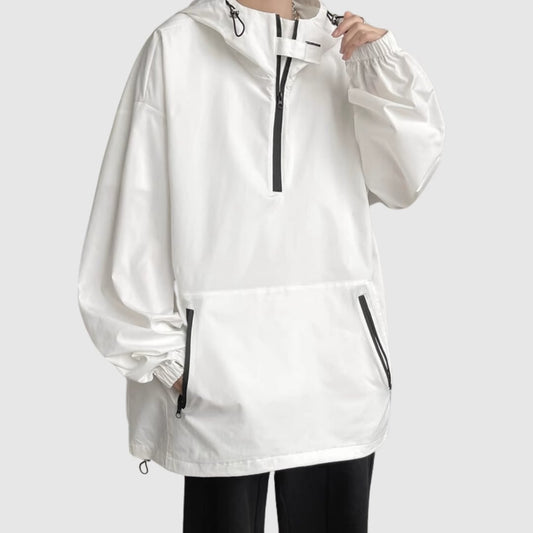 Big size anorak hoodie jacket HL2291