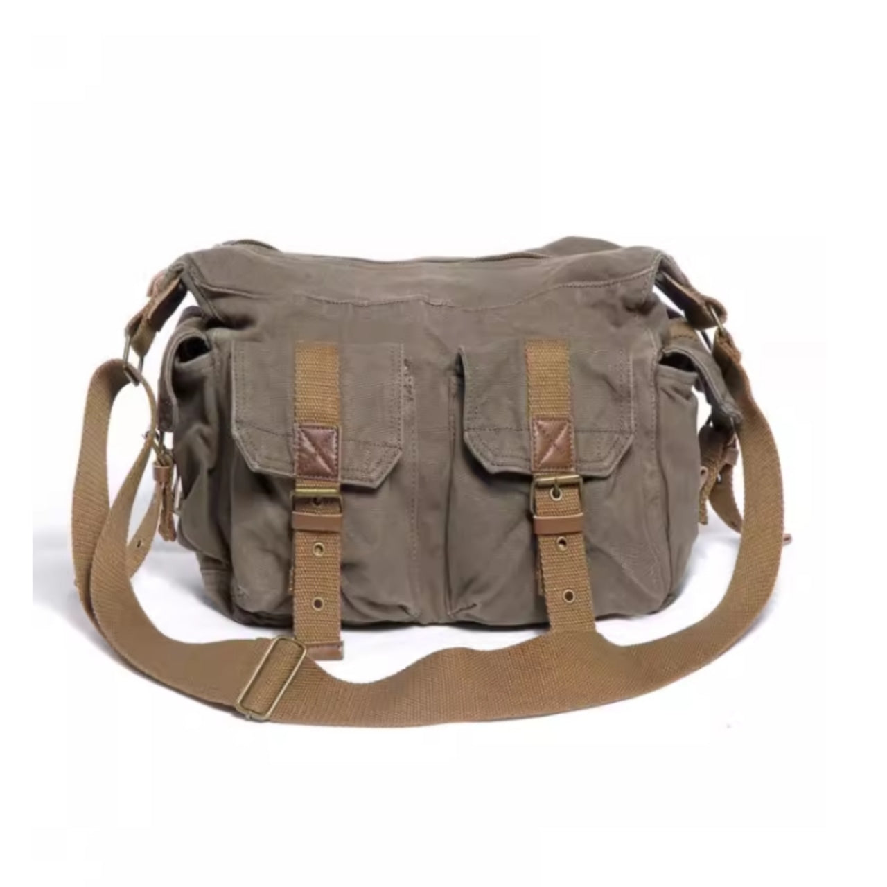 Multi Pocket Messenger Bag D0045