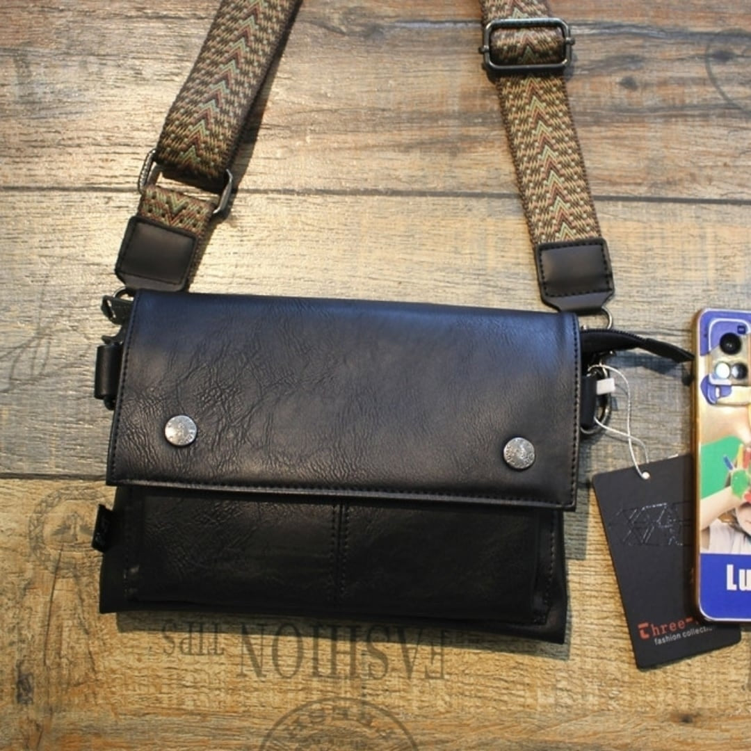 Wide strap shoulder bag HL2607