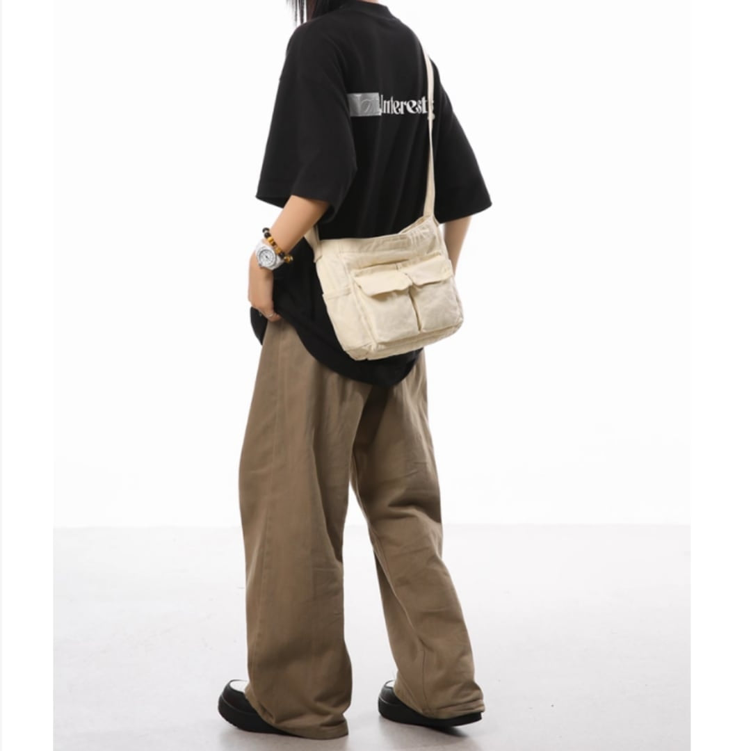 Canvas shoulder bag HL2587