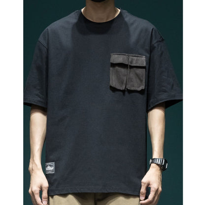 Flap pocket T-shirt HL1644