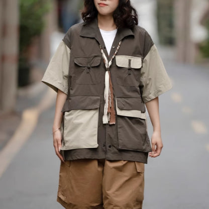 Multi-pocket work shirt HL2026