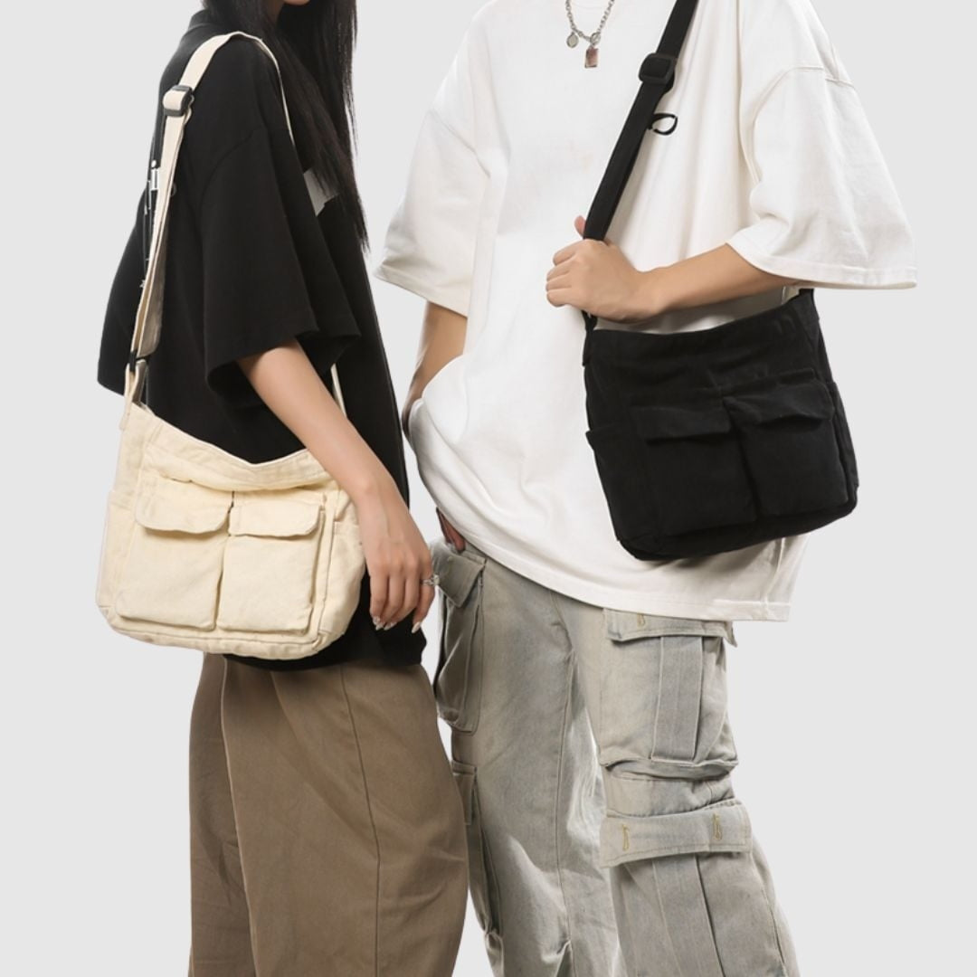 Canvas shoulder bag HL2587