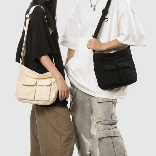 Canvas shoulder bag HL2587