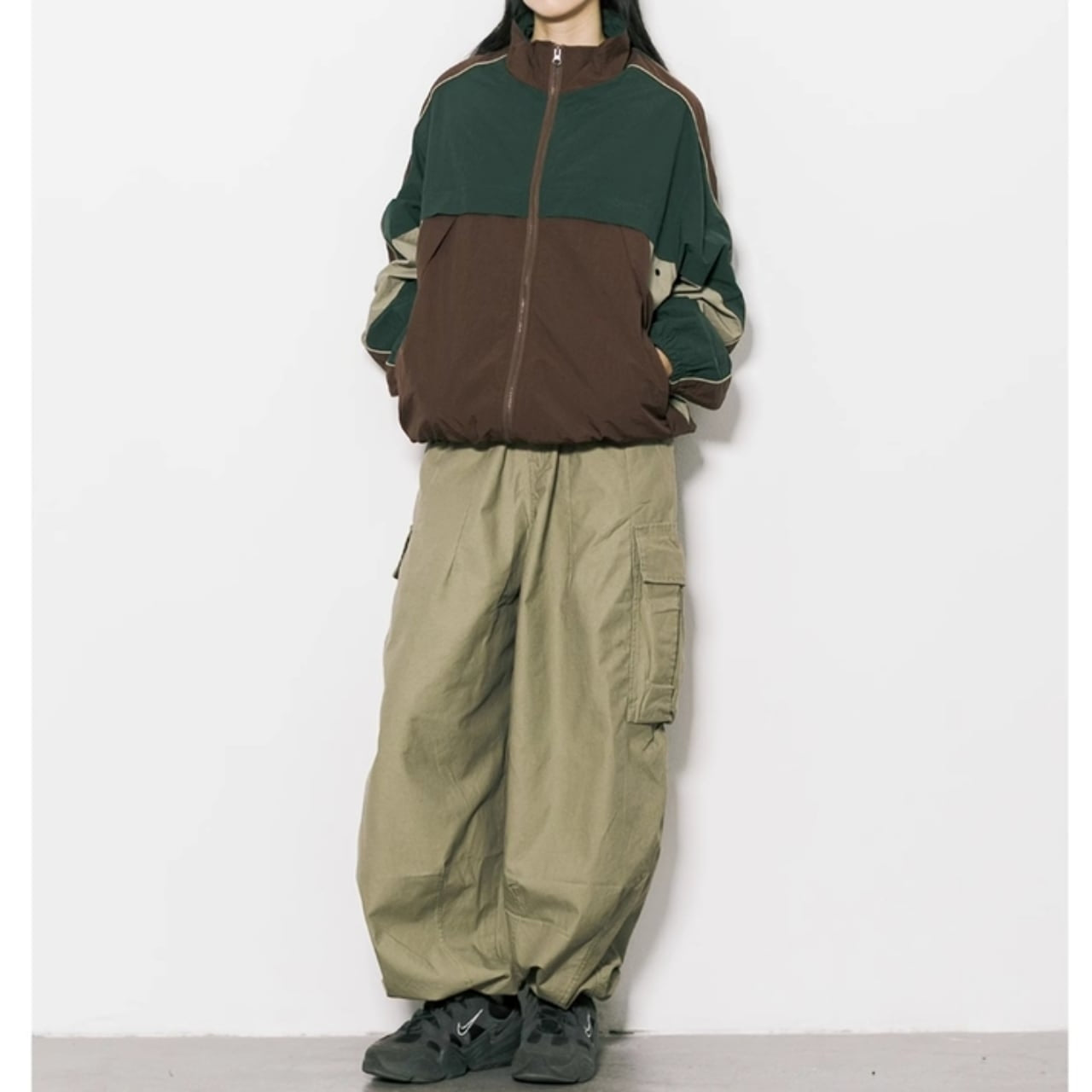 Contrast color jacket HL2542