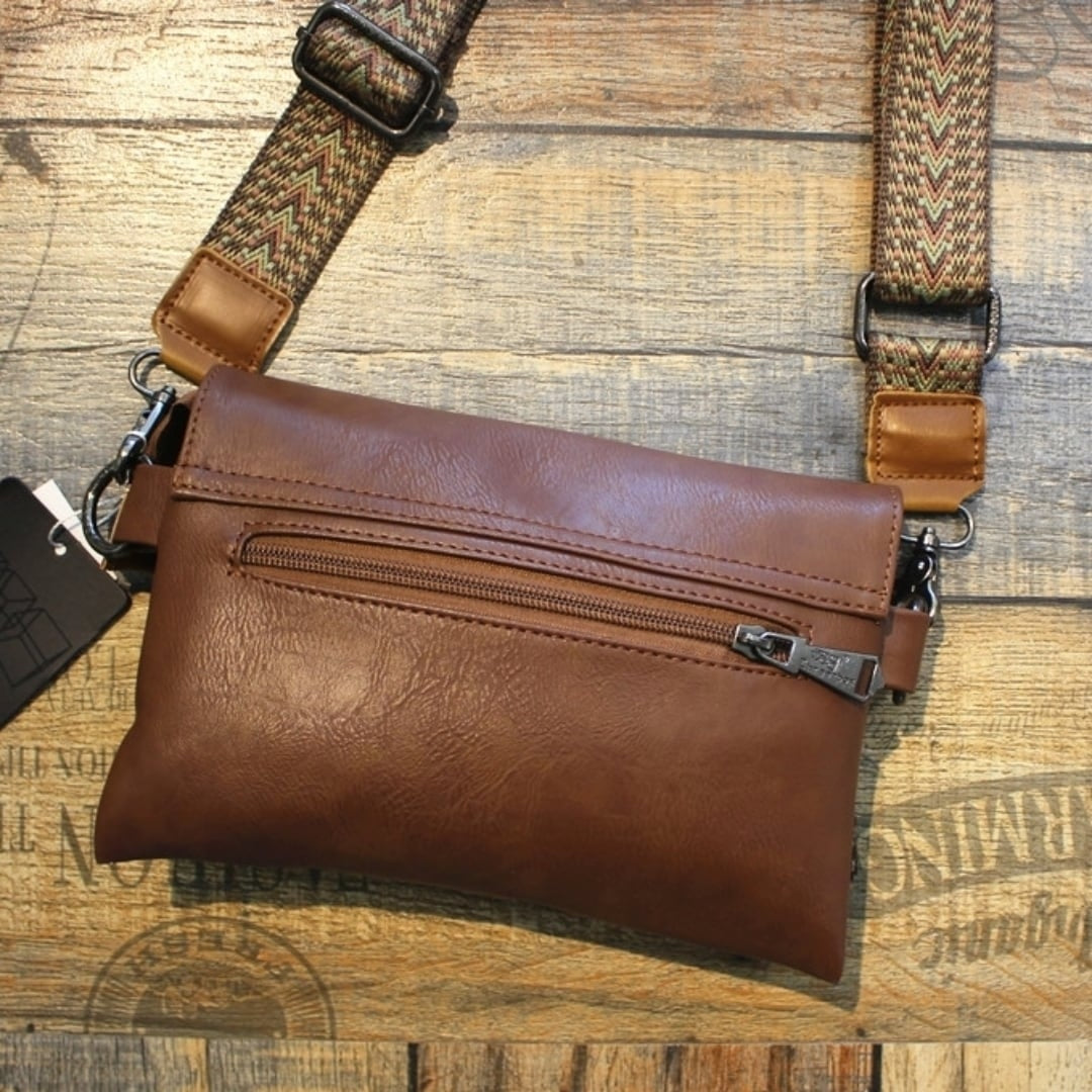 Wide strap shoulder bag HL2607