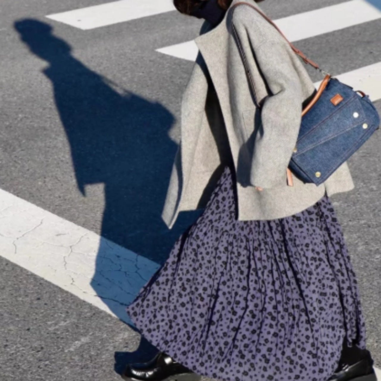 Denim Shoulder Bag D0034