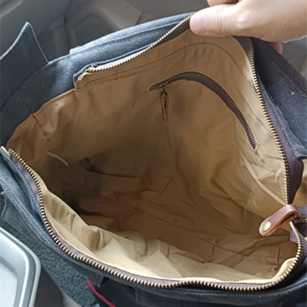 Retro canvas shoulder bag HL2611