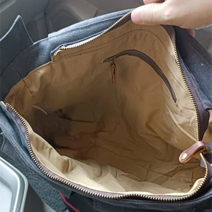 Retro canvas shoulder bag HL2611