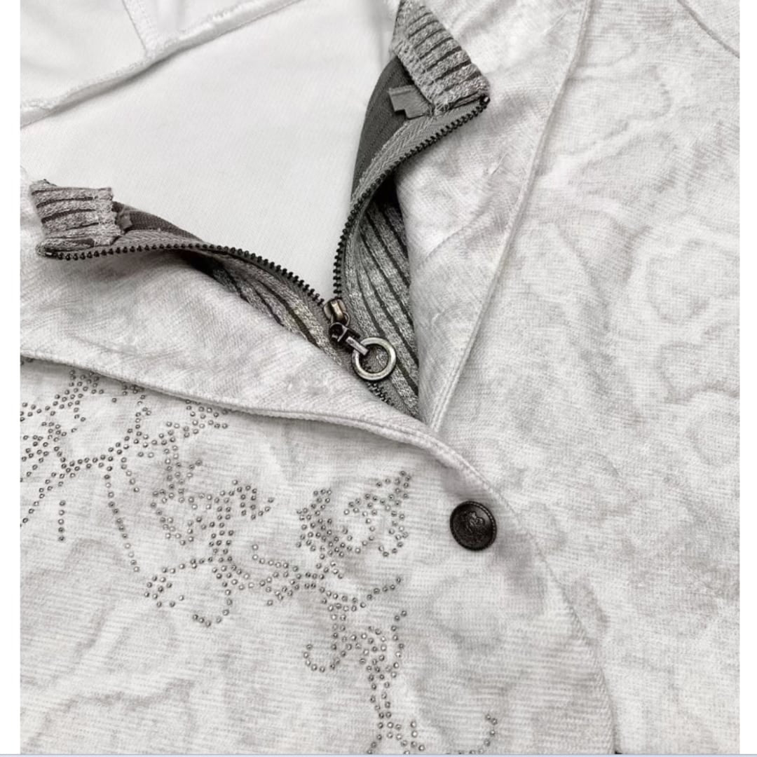 Fake layered hoodie E7002