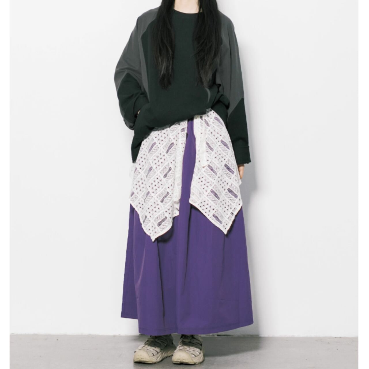 Casual long skirt HL2528