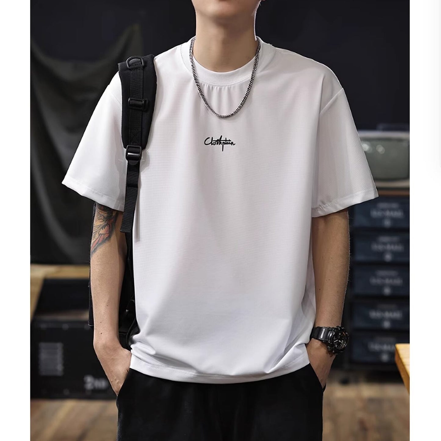 Simple logo T-shirt HL2513