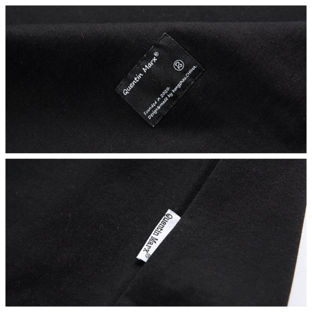 Zipper pocket design T-shirt HL2564