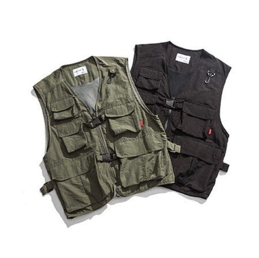 Multi-pocket vest HL1097