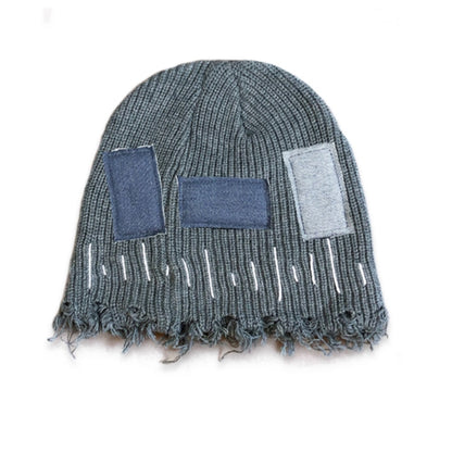 Accent Denim Beanie D0047