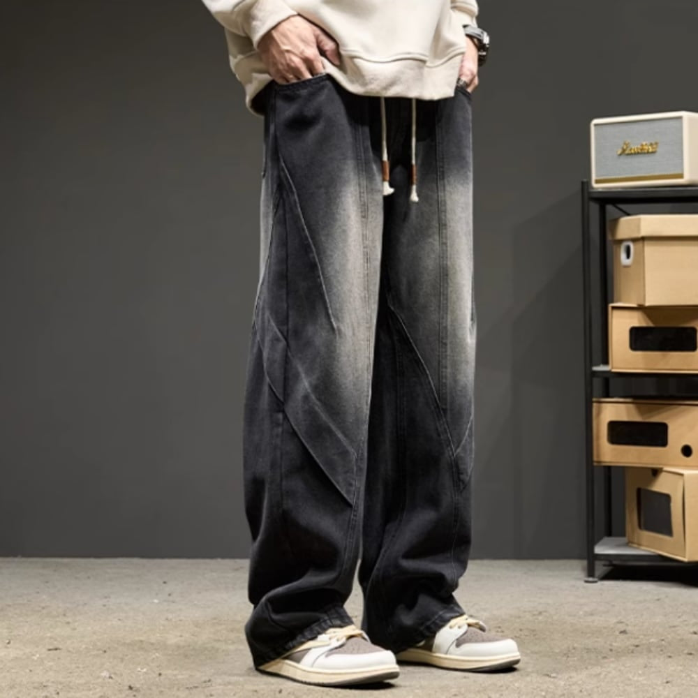 Wide leg denim jeans HL2570