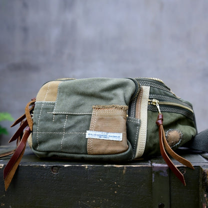 Patchwork Waist Bag   D0032