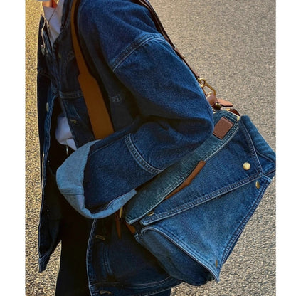 Denim Shoulder Bag D0034