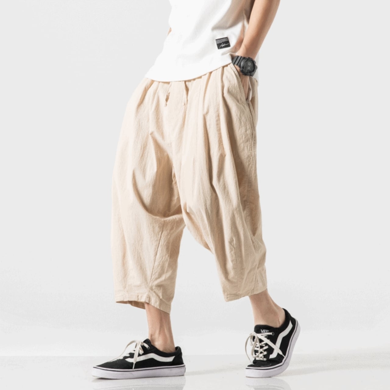 Crop loose pants HL1611