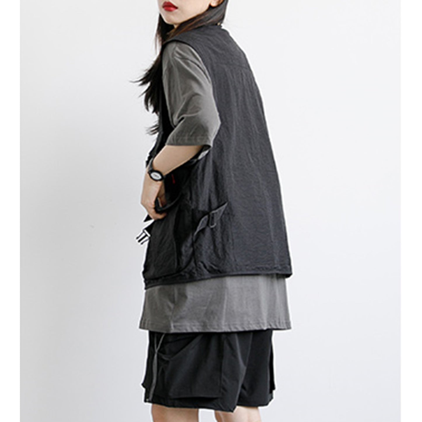 Multi-pocket vest HL1097