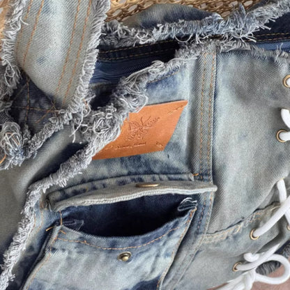 Messenger Denim Bag D0029