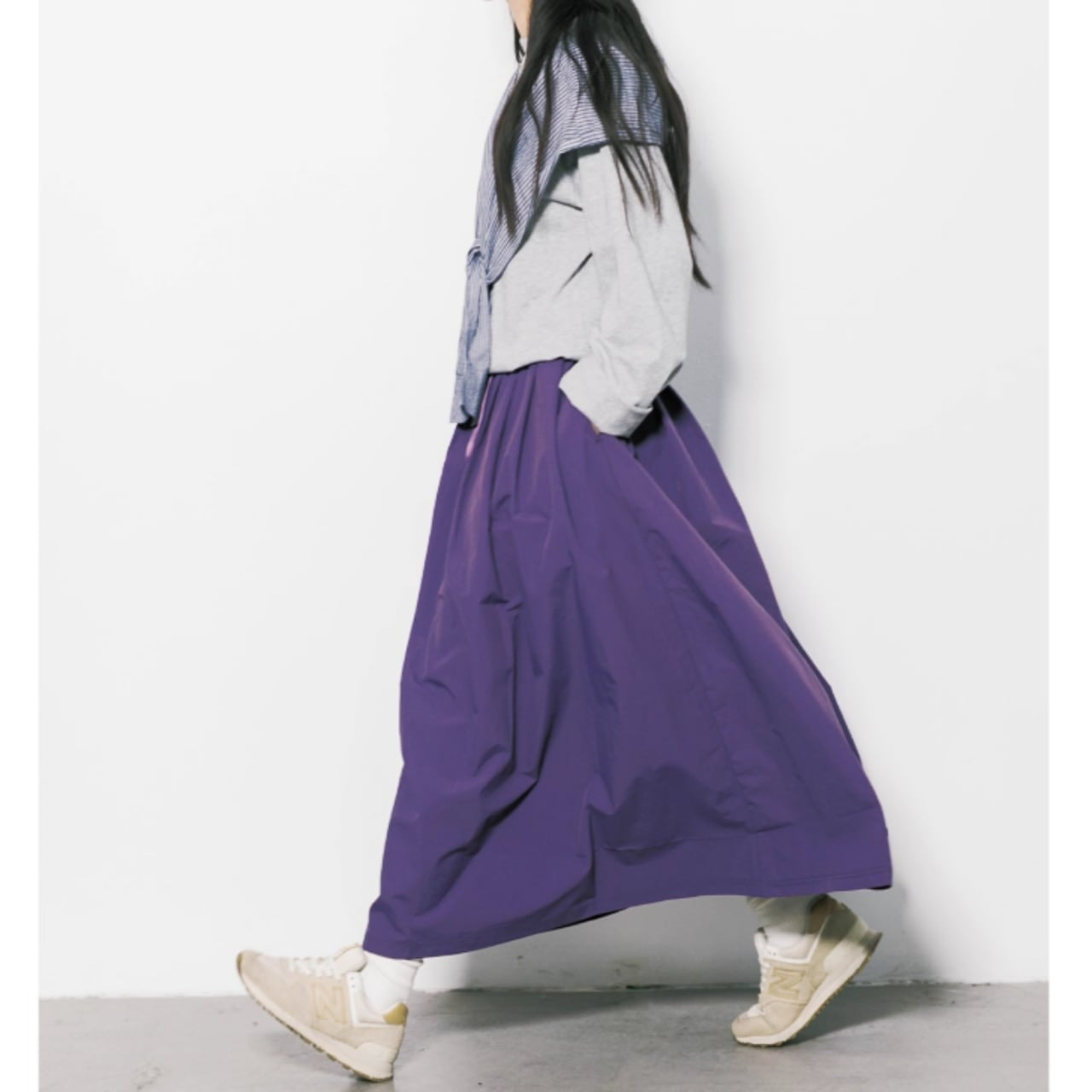 Casual long skirt HL2528